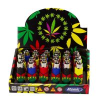 ISQUEIRO ATOMIC - MANGA EM SILICONE VÁRIOS DESENHOS | A Loja da Maria
