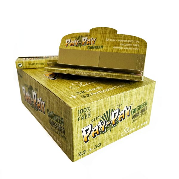 Pay-Pay Green Alfafa King Size + Tips