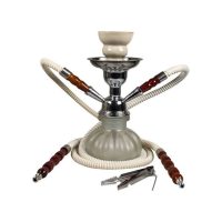 Sahbi Shisha - Branco 24 cm - Duas Mangueiras | A Loja da Maria