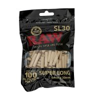 RAW BLACK FILTROS SUPER LONG 100