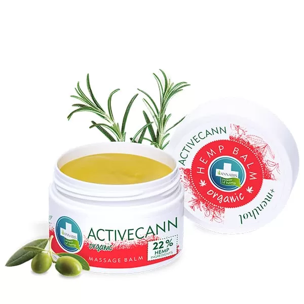 ANNABIS - ACTIVECANN ORGANIC MASSAGE BALM + MENTHOL - imagem adicional | A Loja da Maria