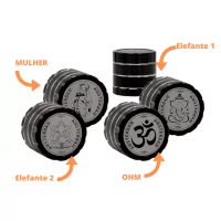 GRACE GLASS GRINDER AMSTERDAM PRETO 4 PARTES 50MM | A Loja da Maria