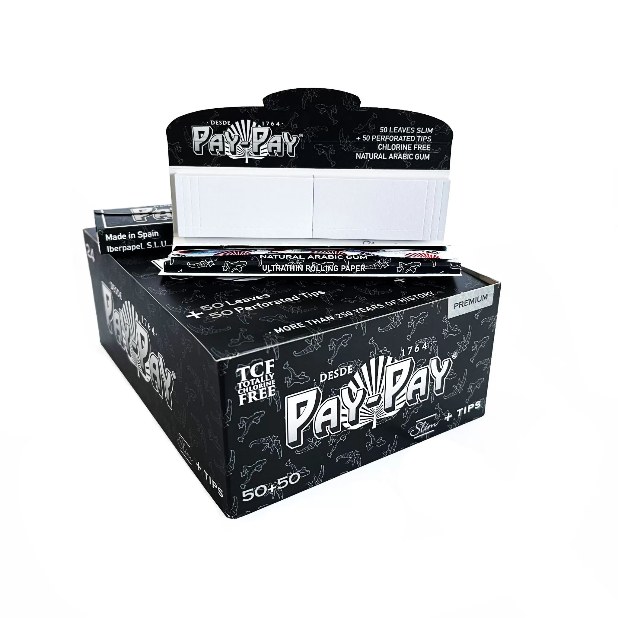 PAY-PAY - MORTALHAS SLIM KING SIZE + FILTROS | A Loja da Maria