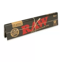 MORTALHAS RAW BLACK - KING SIZE | A Loja da Maria