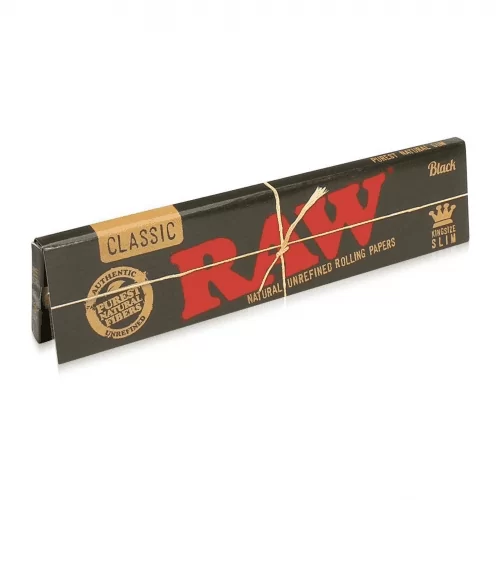 MORTALHAS RAW BLACK - KING SIZE | A Loja da Maria