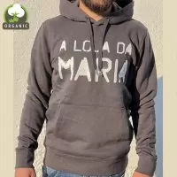 SWEATSHIRT COM CAPUZ CINZA | A Loja da Maria