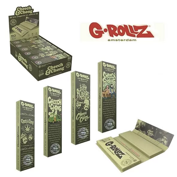MORTALHAS GROLLZ - CHEECH & CHONG KS + FILTROS M. SATIVA | A Loja da Maria