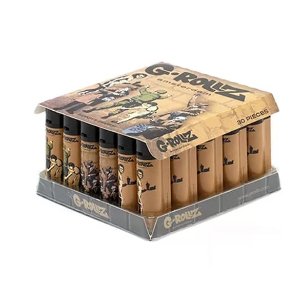 ISQUEIRO GROLLZ – BANKSY GRAFFITI BROWN - imagem adicional | A Loja da Maria
