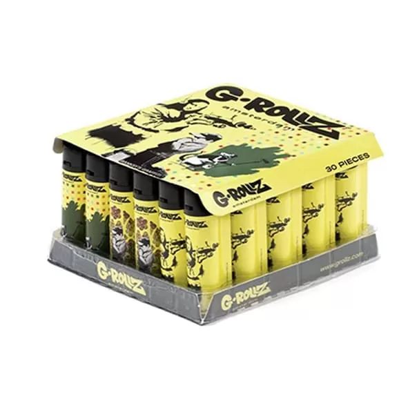 ISQUEIRO GROLLZ - BANKSY GRAFFITI YELLOW 2 - imagem adicional | A Loja da Maria