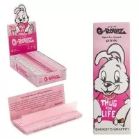 MORTALHAS GROLLZ - BANSKY GRAFFITI 1 1/4 PINK - THUG 4 LIFE | A Loja da Maria