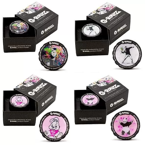GRINDER GROLLZ - G-GRINDER BANKSY GRAFFITI | A Loja da Maria