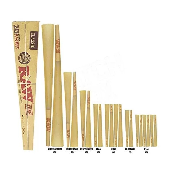 RAW - CLASSIC CONE 20 STAGE RAWKET LAUNCHER | A Loja da Maria