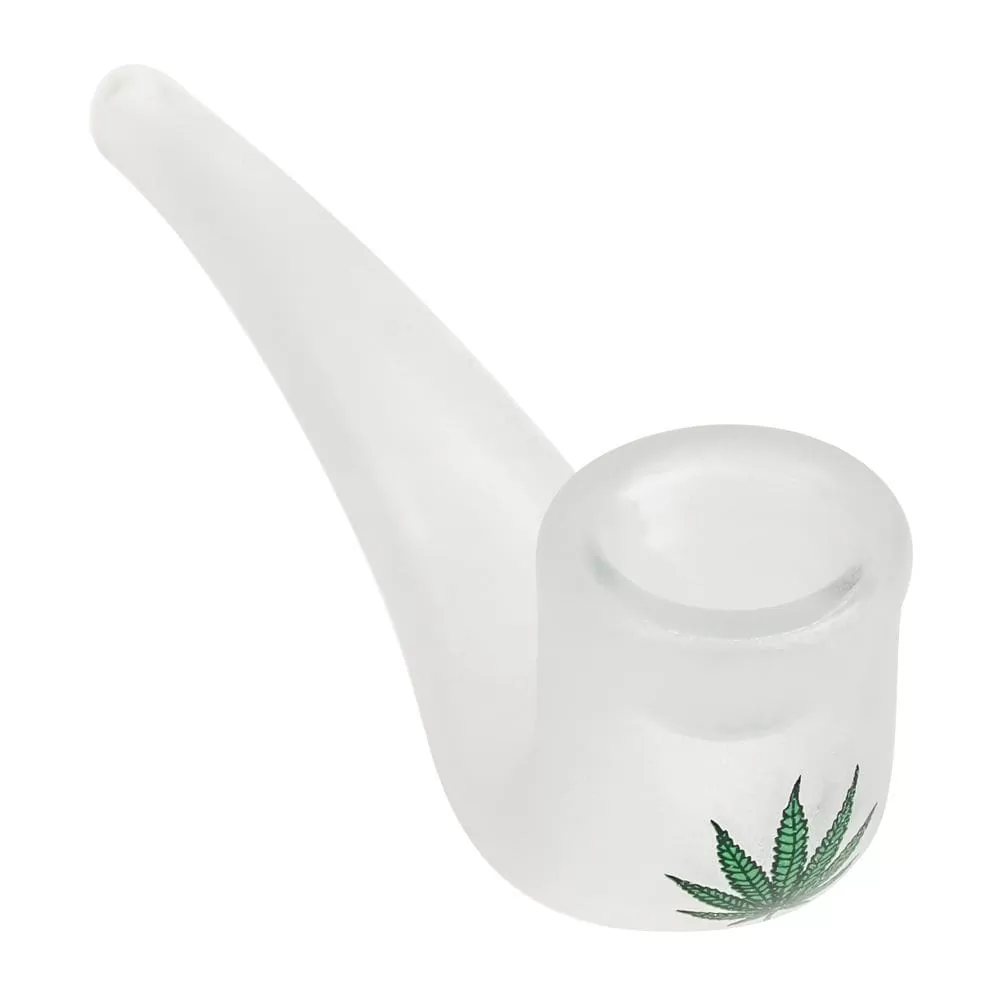 CACHIMBO VIDRO C/ FOLHA | A Loja da Maria