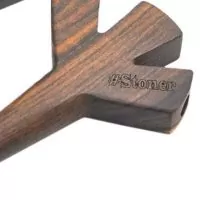 TRIDENTE BARREL HOLDER SUPER NATURAL WOODEN | A Loja da Maria