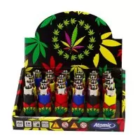 ISQUEIRO ATOMIC - MANGA EM SILICONE VÁRIOS DESENHOS | A Loja da Maria