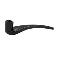 CACHIMBO DE VIDRO PRETO | A Loja da Maria