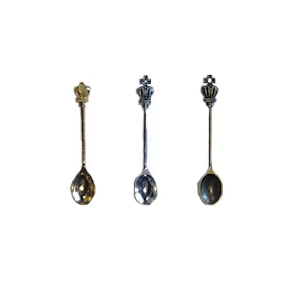 COLHER SNUFFER COROA | A Loja da Maria