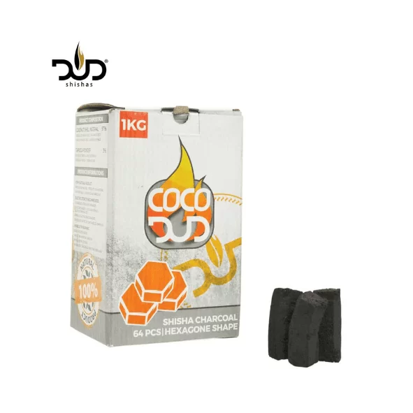 CARVÃO COCO DUD 1KG | A Loja da Maria