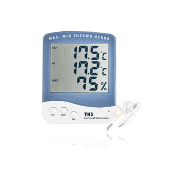 TH3 - TERMOHIGRÓMETRO MAX./ MÍN. - COM SONDA | A Loja da Maria