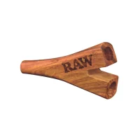 RAW - DOUBLE BARREL HOLDER WOODEN | A Loja da Maria