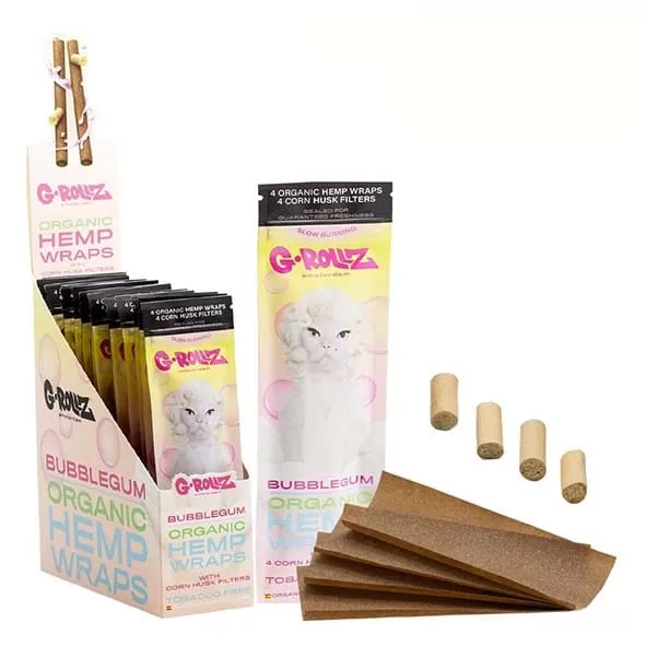 GROLLZ – BLUNTS CÂNHAMO ORGÂNICO – BUBBLEGUM - 4 | A Loja da Maria