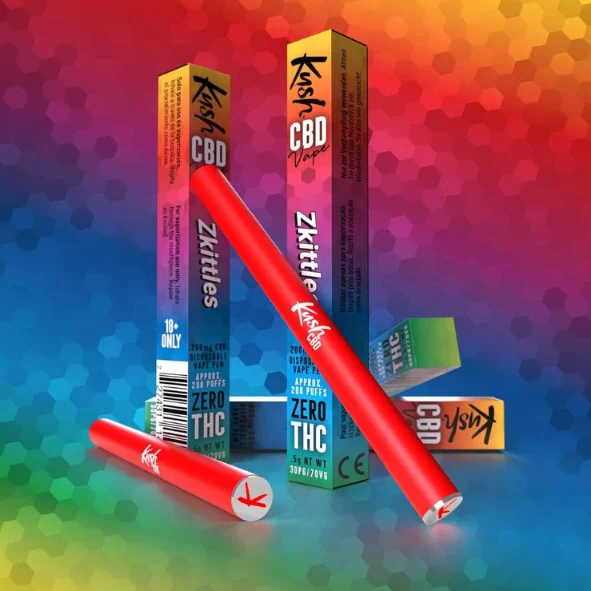 KUSH CBD VAPE - ZKITTLES | A Loja da Maria