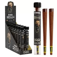 G-Rollz | Natural OGK 2x Cones De Blunt Com Infusão De Terpenos Erva Mate e Camomila