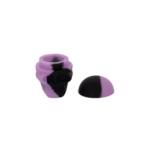 QNUBU - CAIXA DE SILICONE MINI CAVEIRA 3ml | A Loja da Maria