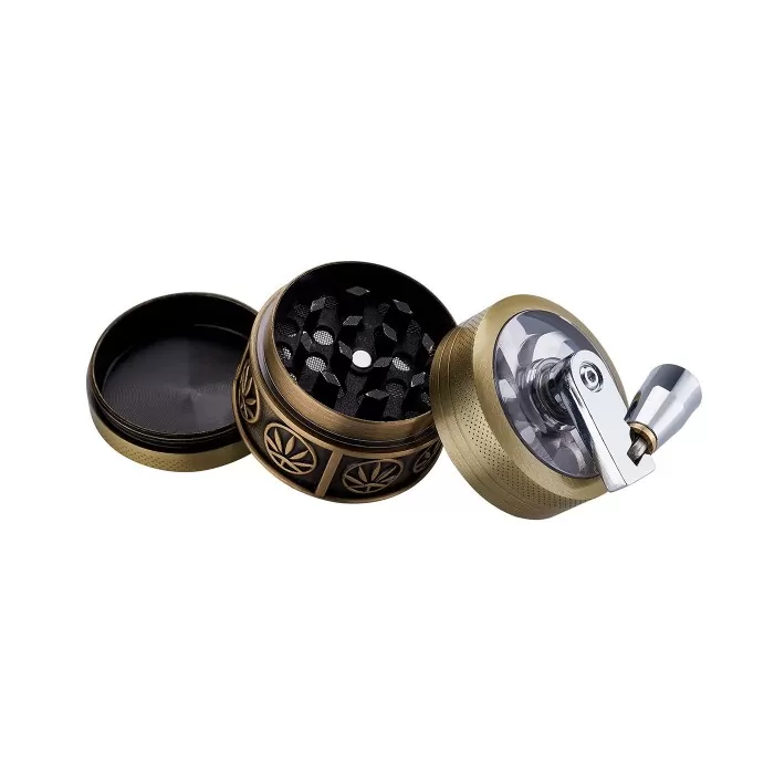 CHAMP HIGH - GRINDER MOINHO FOLHA OU CAVEIRA - imagem adicional | A Loja da Maria